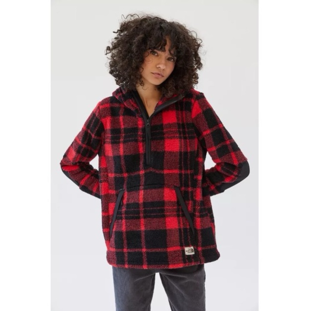 THE NORTH FACE🏔️ Red Buffalo Campshire Hoodie 2.0
